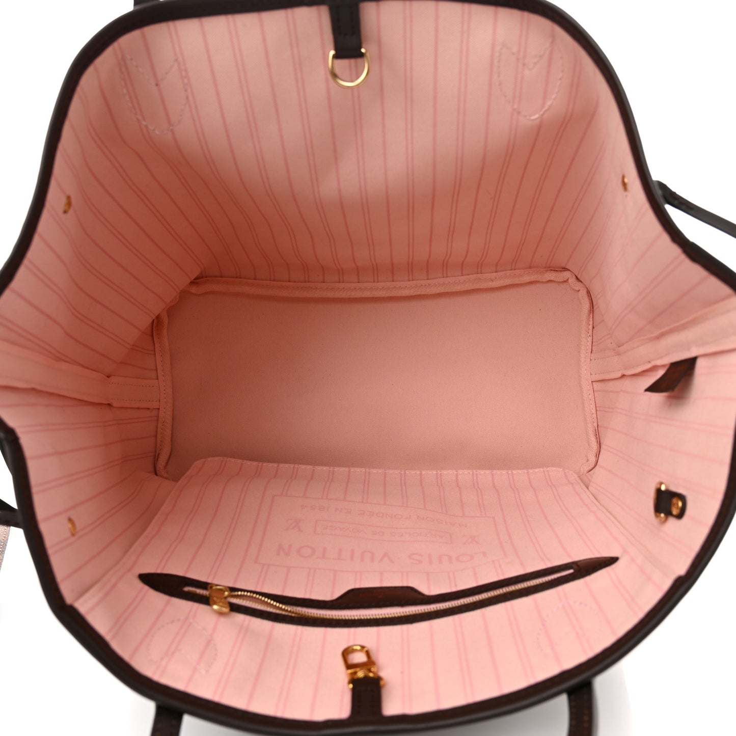 Damier Ebene Neo Neverfull MM Rose Ballerine