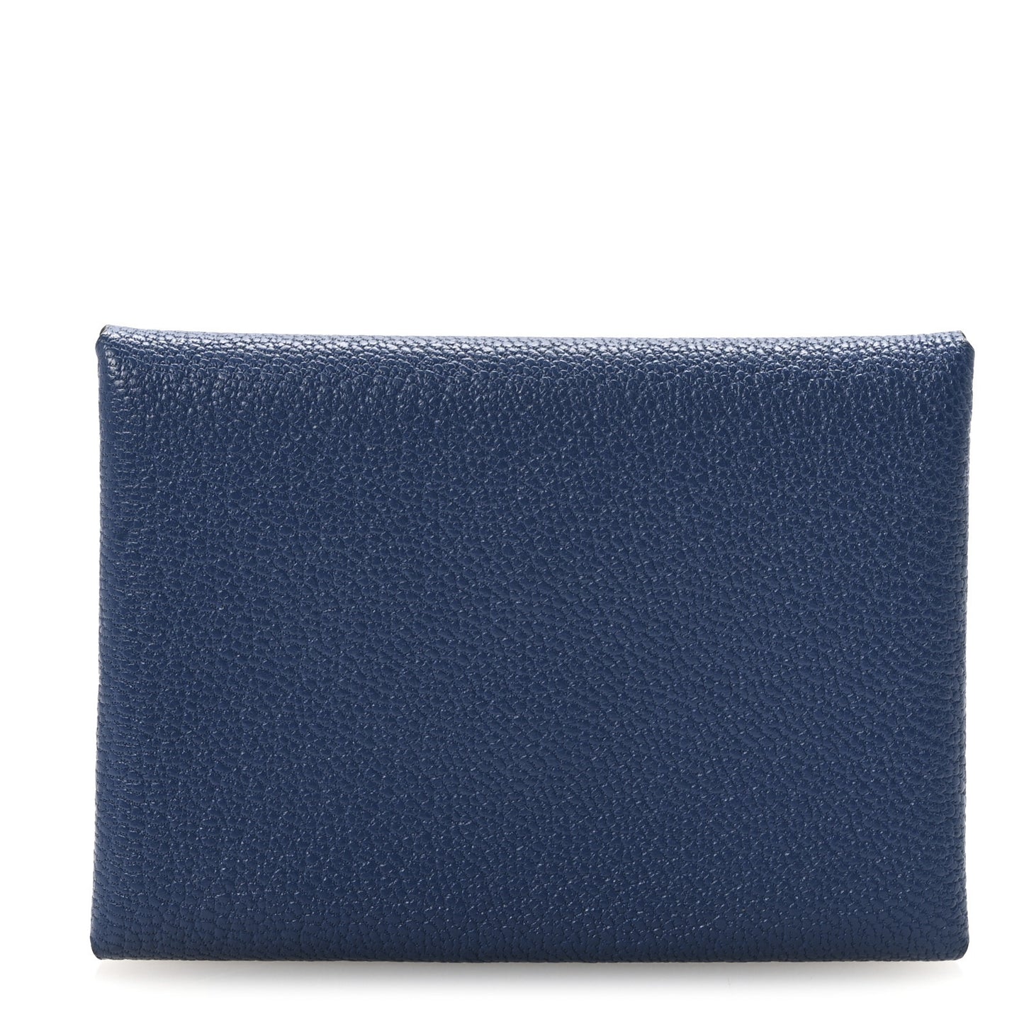Chevre Mysore Duo Calvi Card Case Bleu Tie