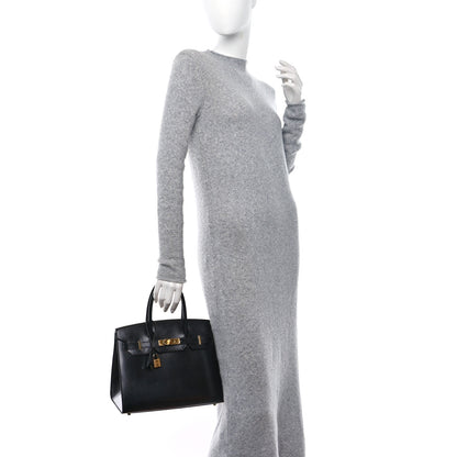 Hermes Box Birkin Sellier 30 Black 2 of 13