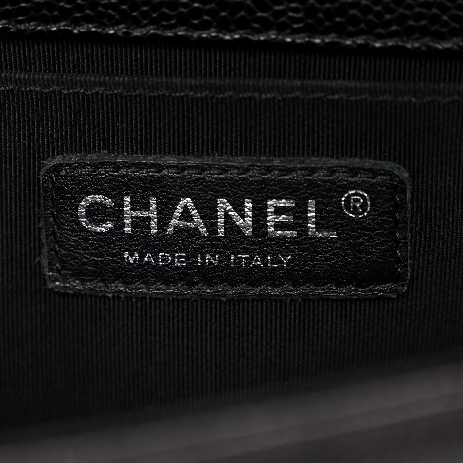 Chanel Caviar Quilted Medium Boy Flap Black 6 of 11