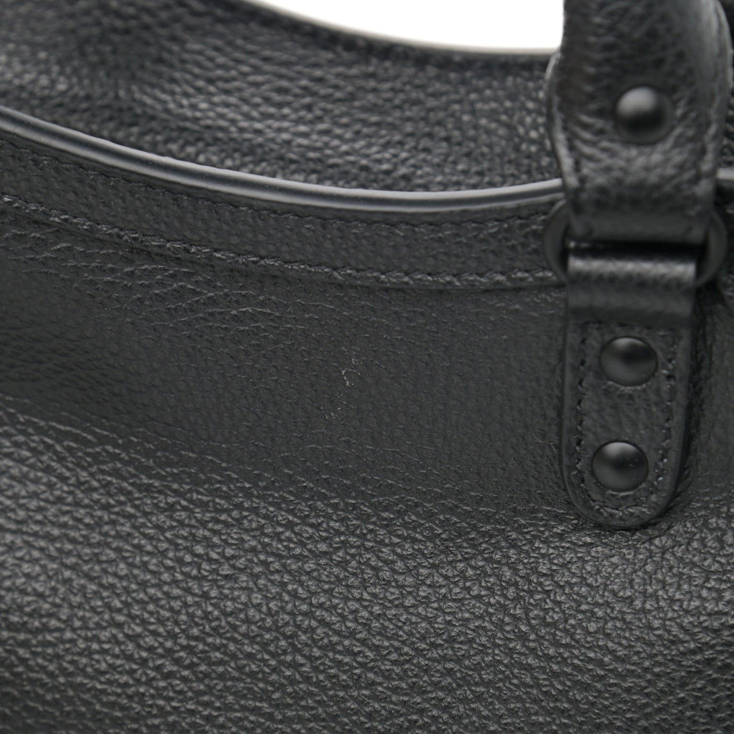 Balenciaga Grained Calfskin Neo Classic Black Hardware Mini City Black 11 of 13