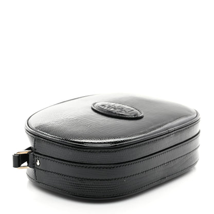 Saint Laurent Calfskin Lizard Embossed Le 61 Camera Bag Black 4 of 10