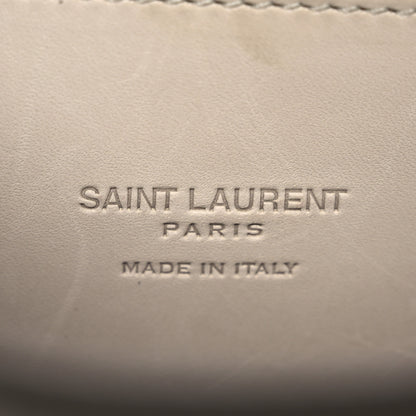 Saint Laurent Smooth Calfskin Small Kaia Satchel Latte 6 of 16