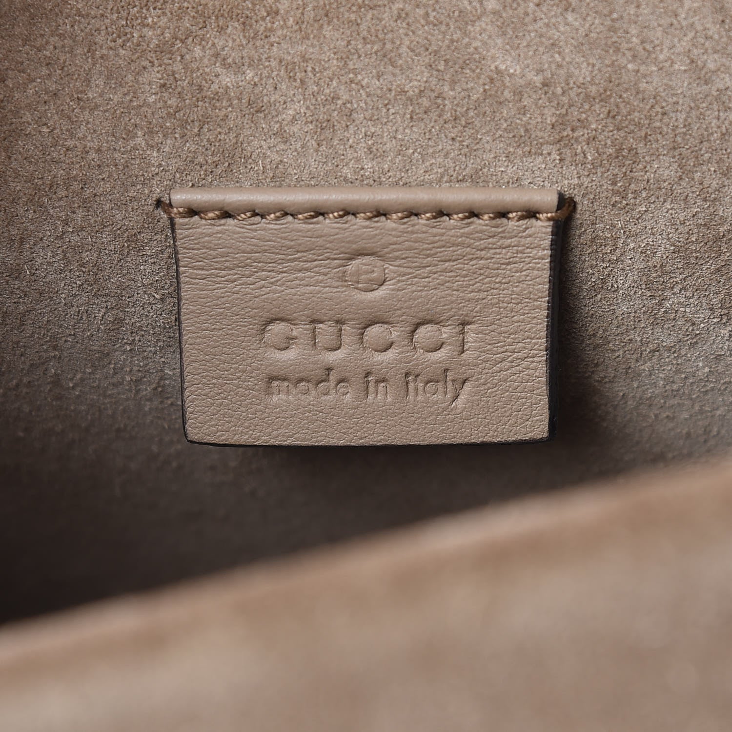 Gucci GG Supreme Monogram Mini Dionysus Shoulder Bag Taupe 7 of 13