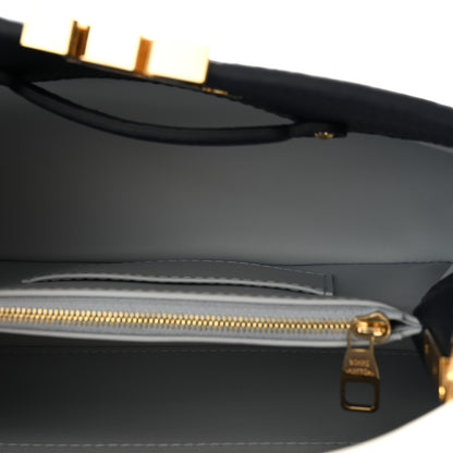 Louis Vuitton Taurillon Capucines BB Navy 5 of 9