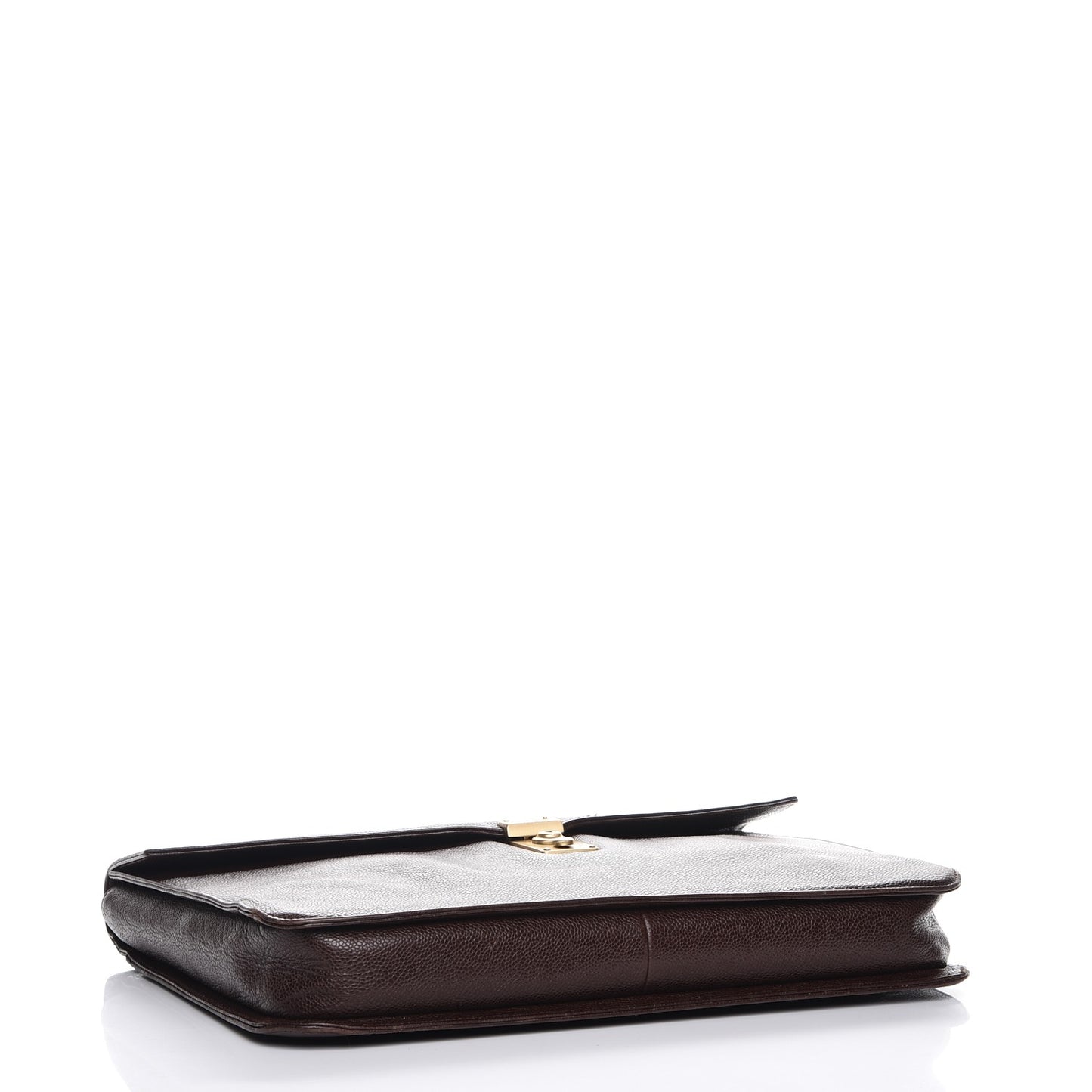 Caviar Briefcase Bag Brown
