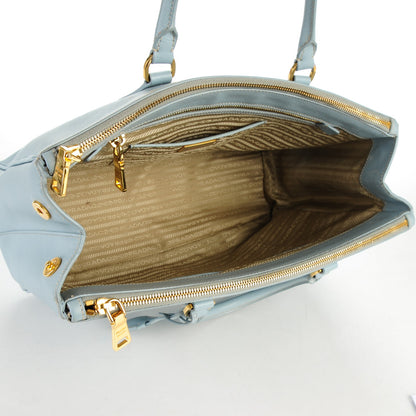Prada Saffiano Large Galleria Double Zip Tote Astrale 5 of 8
