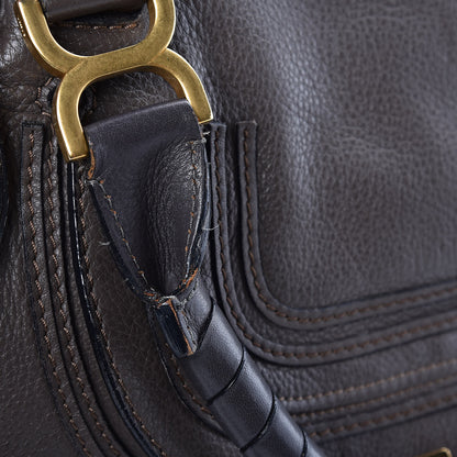 Chloe Calfskin Medium Marcie Satchel Ash 14 of 23
