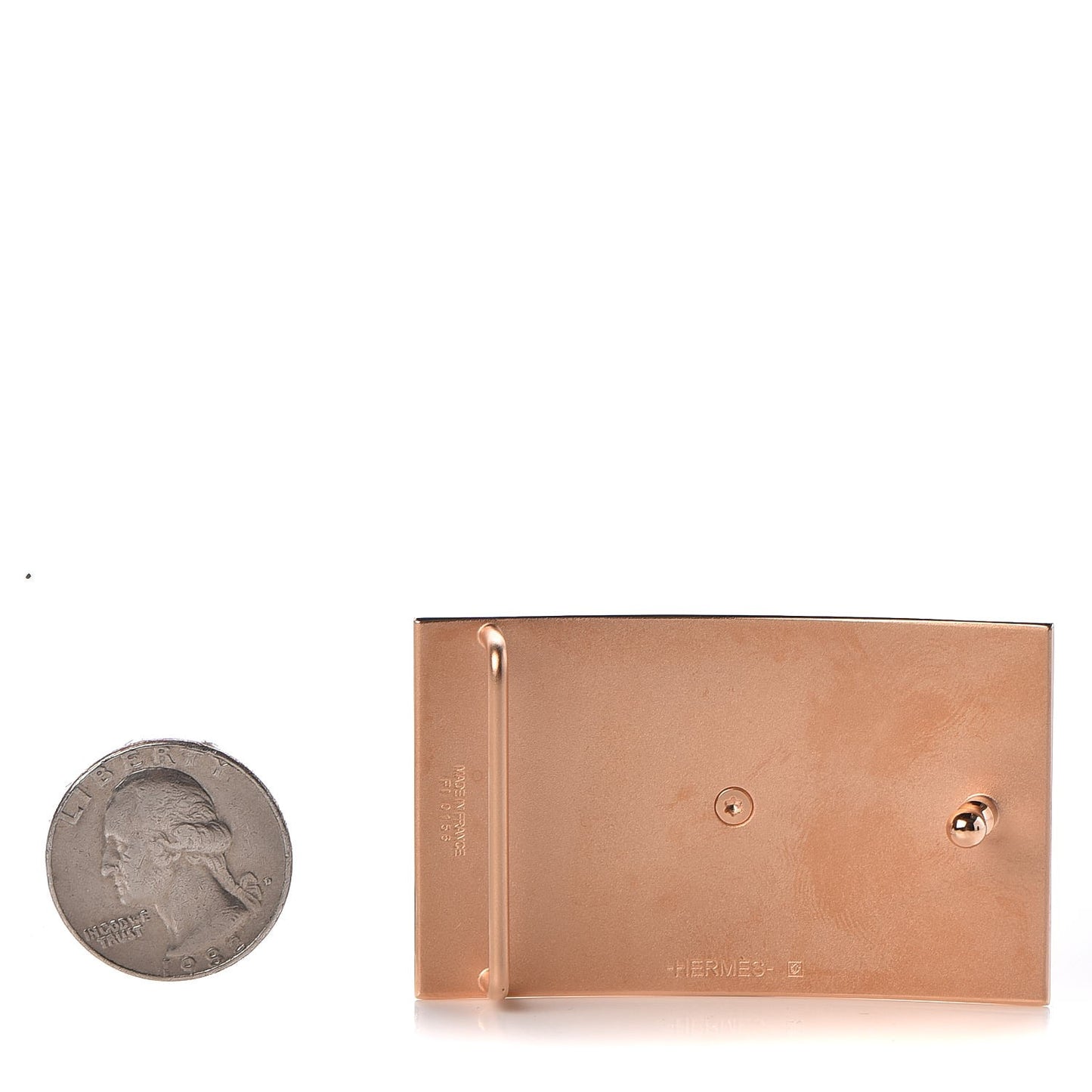 Collier de Chien 32mm Belt Buckle Rose Gold