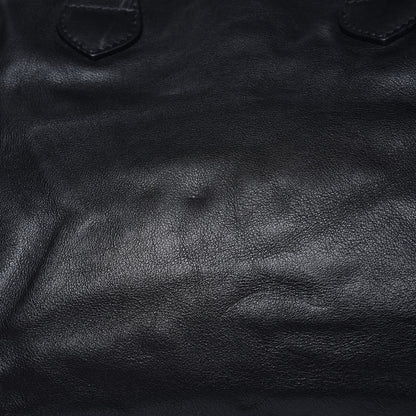 Burberry Smooth Calfskin Medium Banner Tote Black 13 of 13