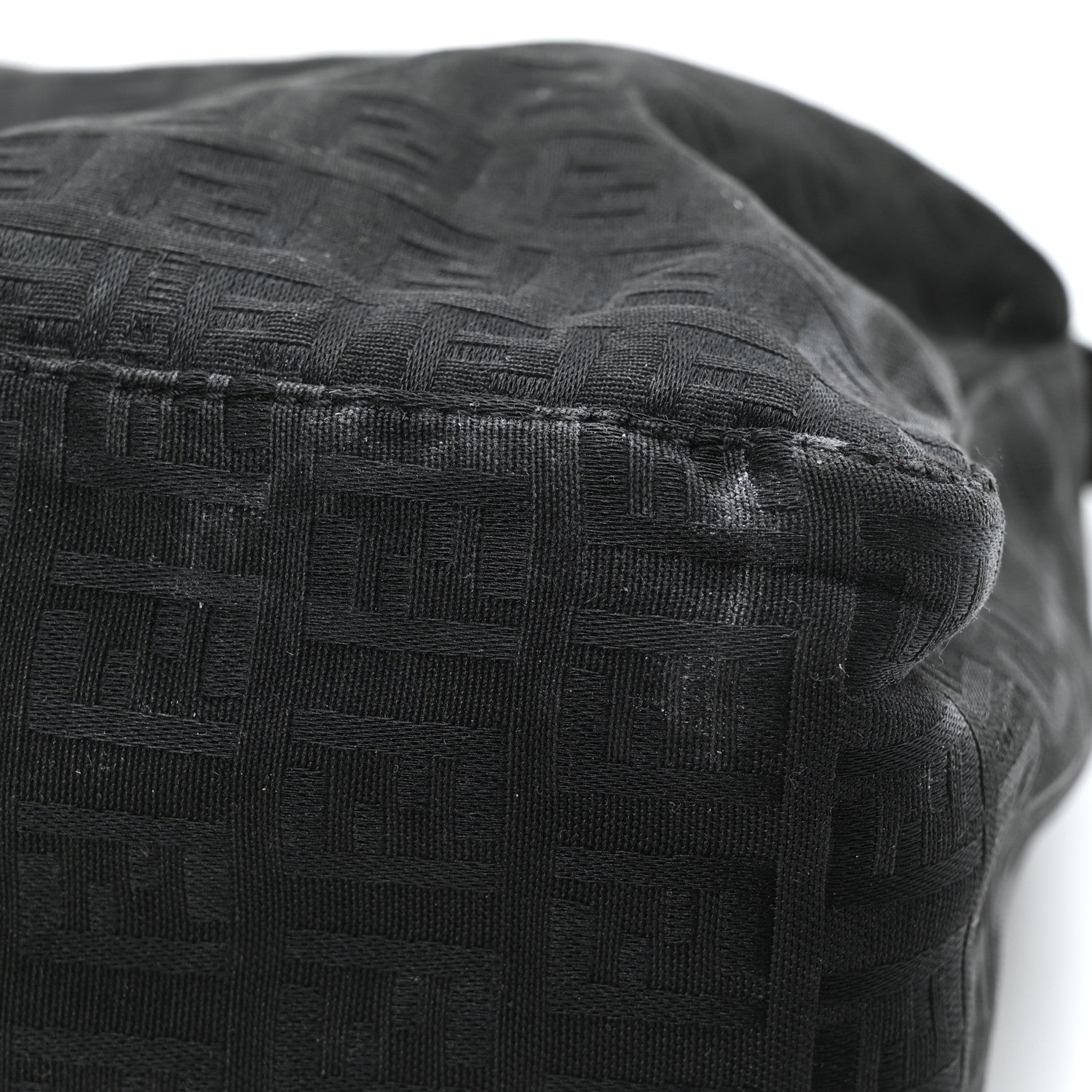 Fendi Zucchino Mini Pochette Black 9 of 9