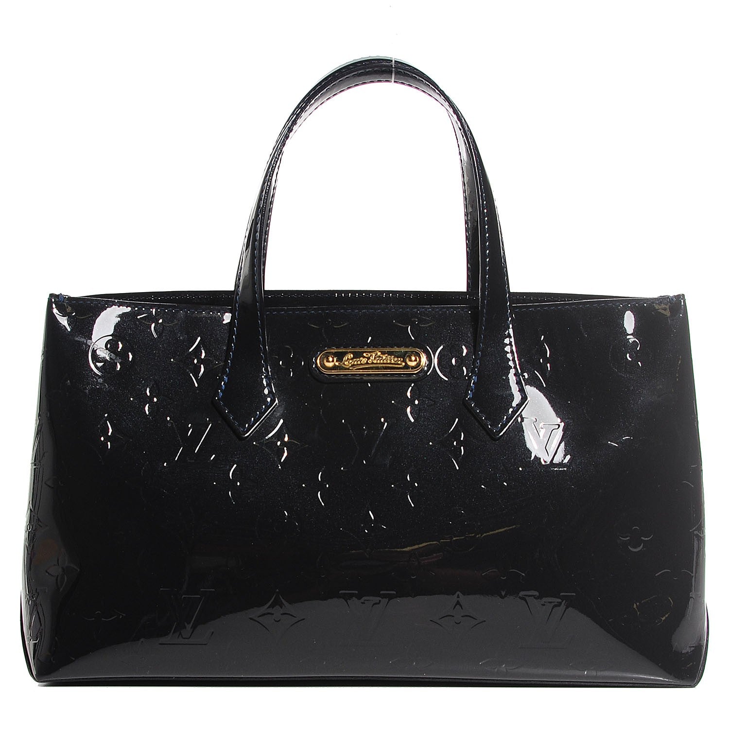 Louis Vuitton Vernis Wilshire PM Blue Infini 1 of 7