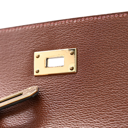 Hermes Shiny Alligator Kelly Longue Wallet Miel 8 of 11