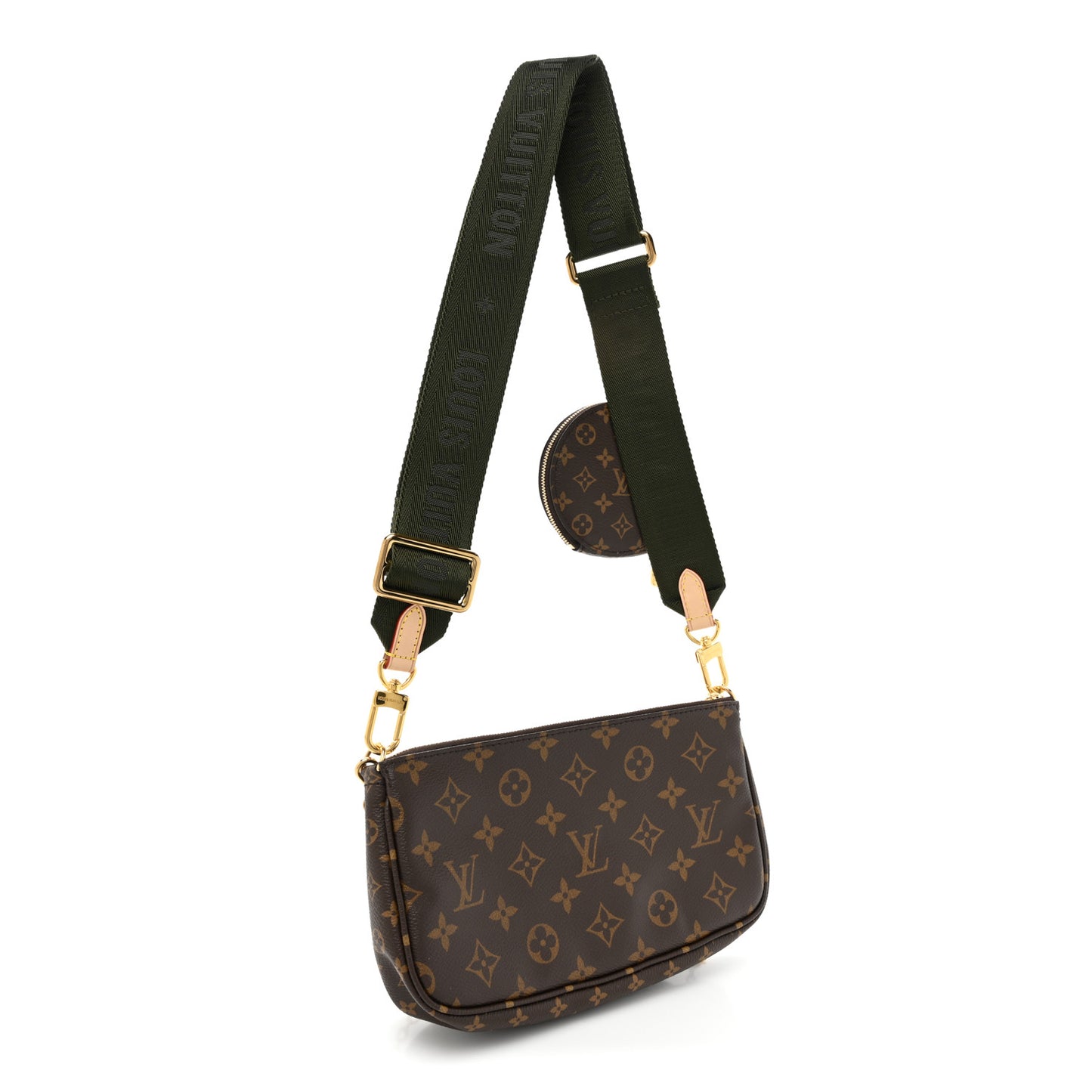 Monogram Multi Pochette Accessories Kaki