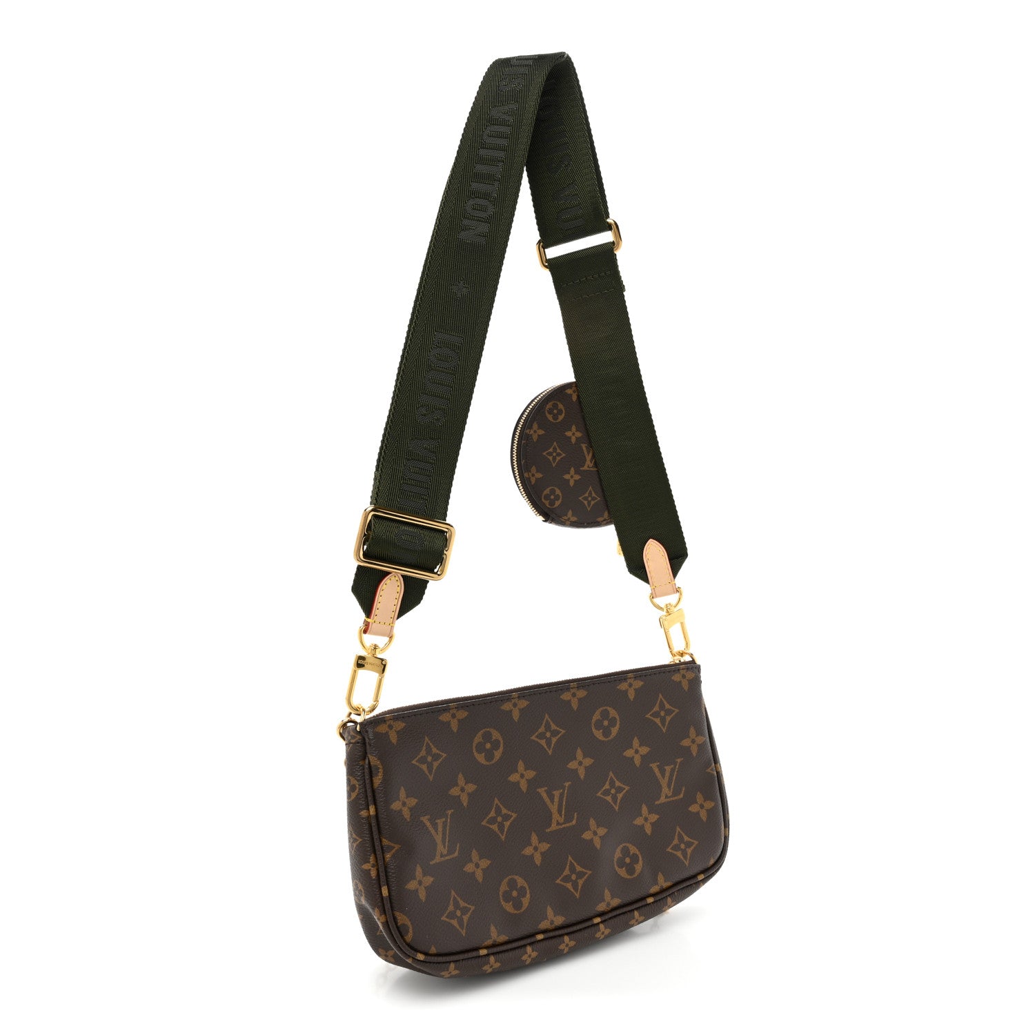 Louis Vuitton Monogram Multi Pochette Accessories Kaki 3 of 13