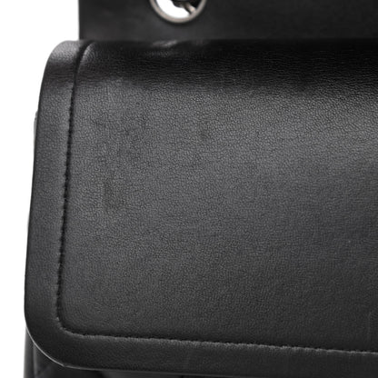 Chanel Lambskin Quilted Jumbo Double Flap Black 15 of 17