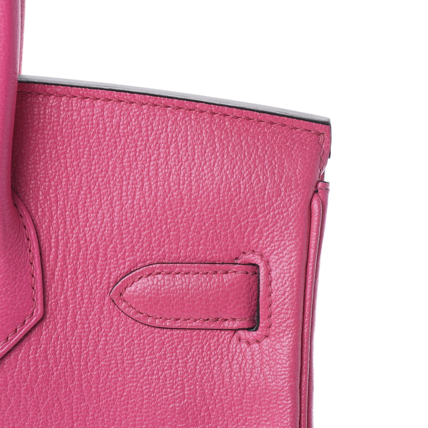 Chevre Mysore Horseshoe Birkin 30 Rose Tyrien Ultraviolet