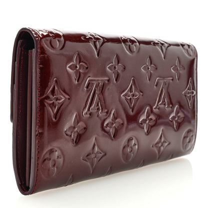 Louis Vuitton Vernis Sarah Wallet Rouge Fauviste 3 of 6
