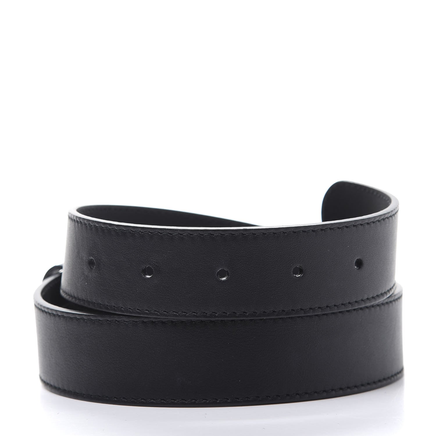 Gucci Calfskin Double G 30mm Belt 95 38 Black 4 of 7