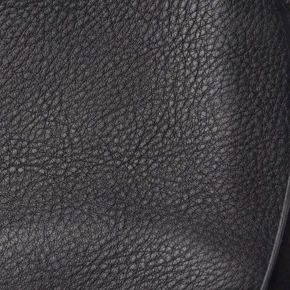 Fendi Vitello Dolce Fox Fur Monster Eyes Mini 2Jours Pouch Black Yellow 19 of 21