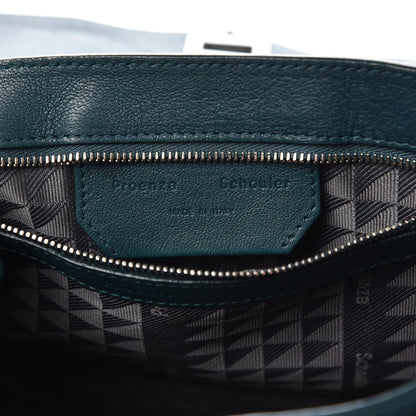 Proenza Schouler Lambskin Tiny PS1 Satchel Dark Teal 6 of 10