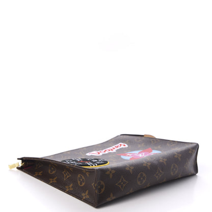 Louis Vuitton Monogram Travel Stickers Toiletry Pouch 26 4 of 8