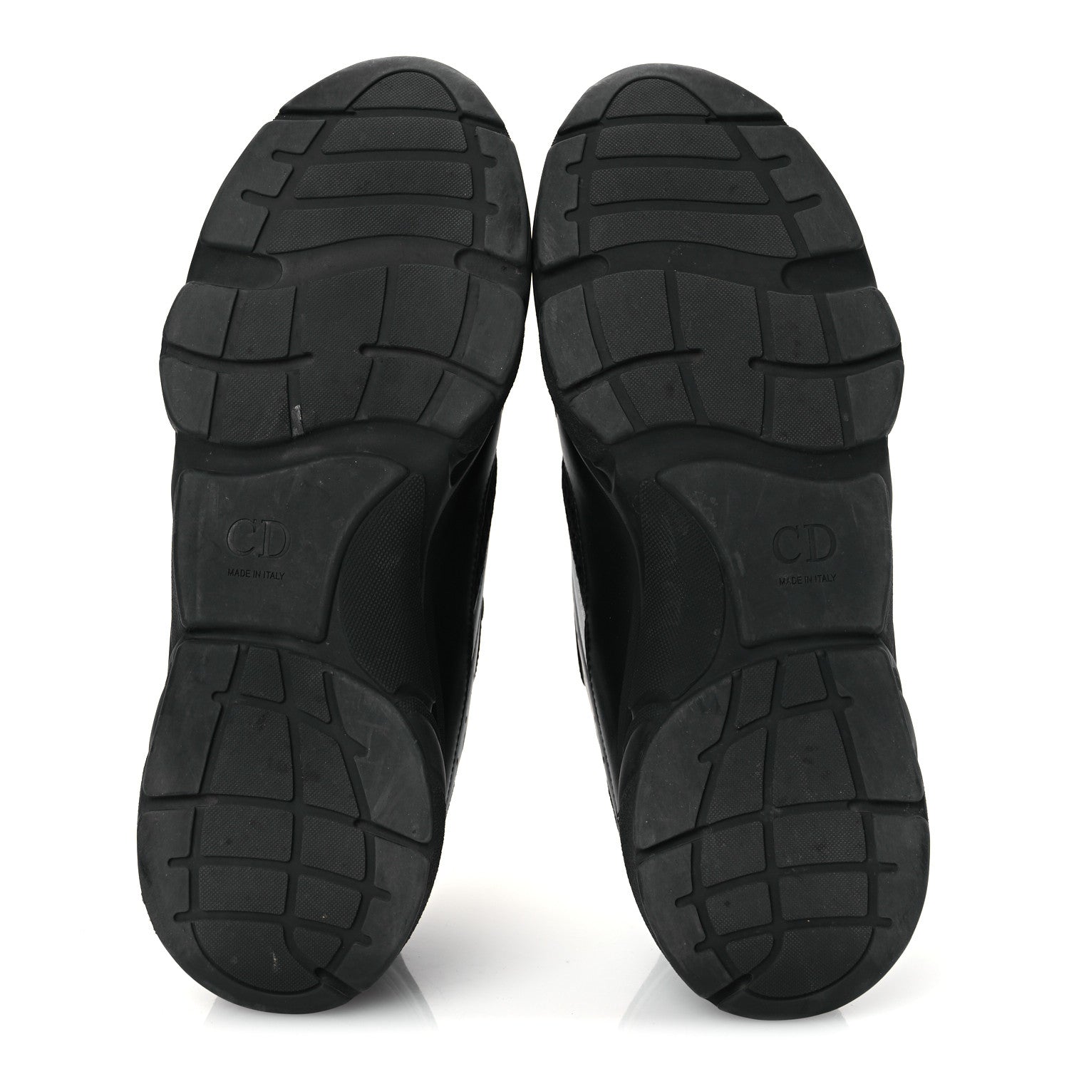 Christian Dior Technical Mesh Calfskin Mens B22 Sneakers 46 Black 7 of 14