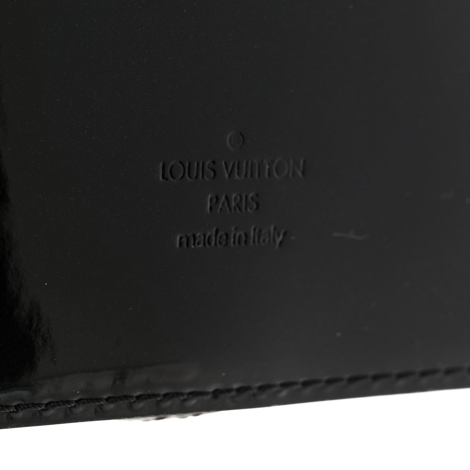 Louis Vuitton Patent Calfskin Monogram Cherrywood BB Black 6 of 12