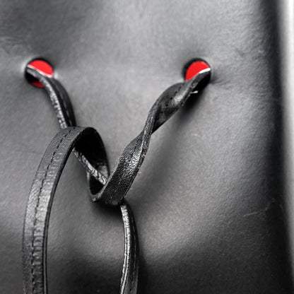 Mansur Gavriel Vegetable Tanned Calfskin Bucket Bag Black Flamma 11 of 15