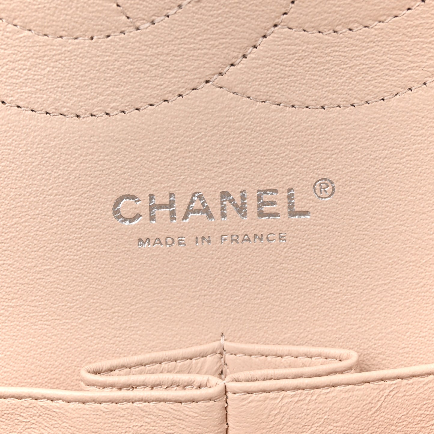Patent Quilted Jumbo Double Flap Light Pink