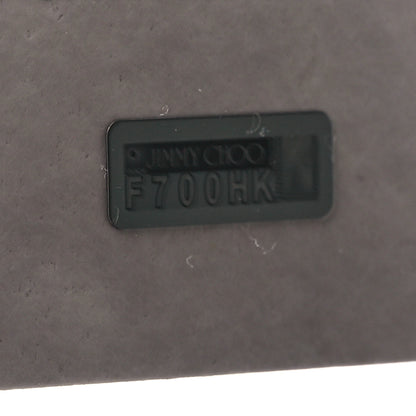 Jimmy Choo Patent Milla Wallet on Chain Powder Pink 7 of 10