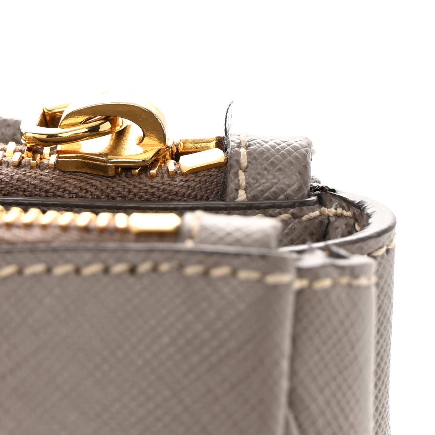 Prada Saffiano Large Galleria Double Zip Tote Argilla 23 of 25
