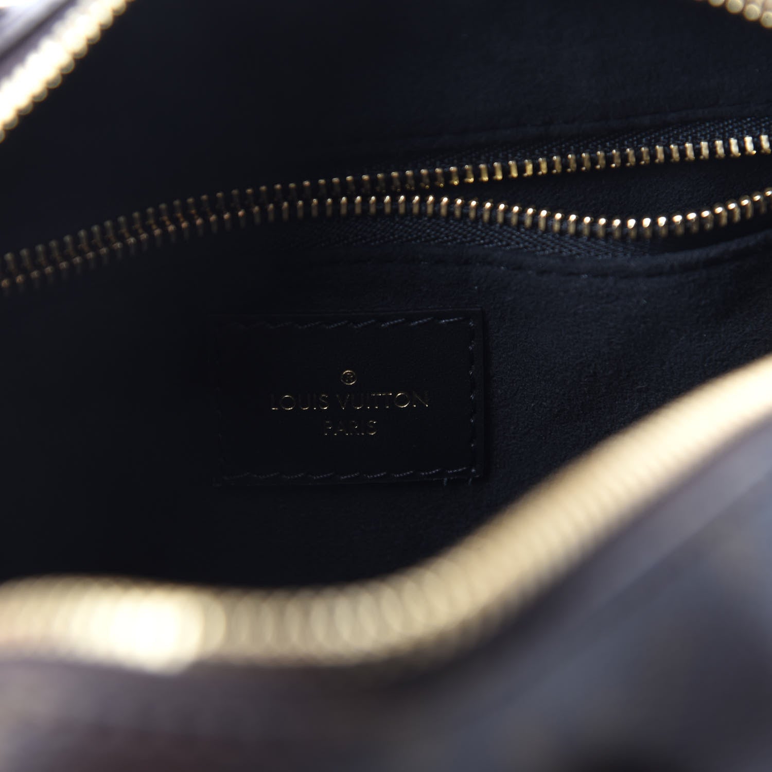 Louis Vuitton Monogram Petite Malle Souple Black 10 of 13