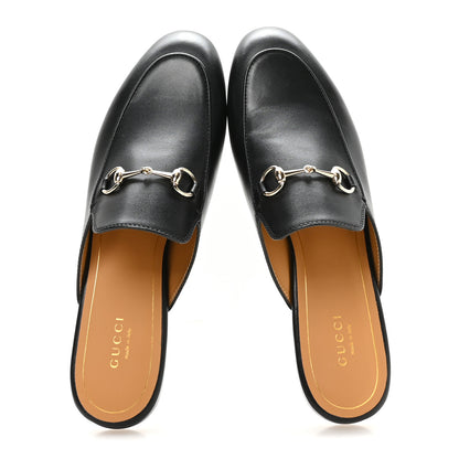 Gucci Calfskin Womens Princetown Slippers 39 Black 2 of 9