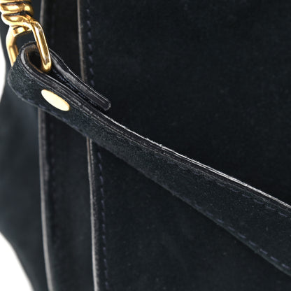 Proenza Schouler Suede Medium PS1 Satchel Navy 17 of 18