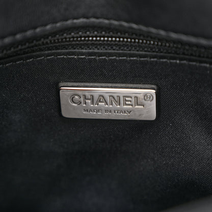 Chanel Sequin Mini Rectangular Flap Black White 6 of 11