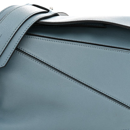 Loewe Calfskin Small Puzzle Bag Stone Blue 8 of 16