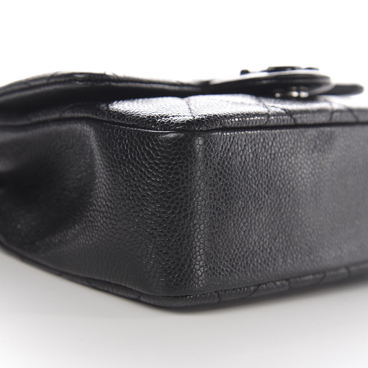 Chanel Caviar Quilted Incognito Mini Square Flap Black 8 of 11