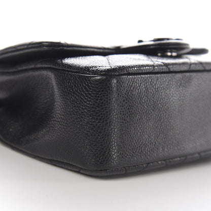 Chanel Caviar Quilted Incognito Mini Square Flap Black 8 of 11
