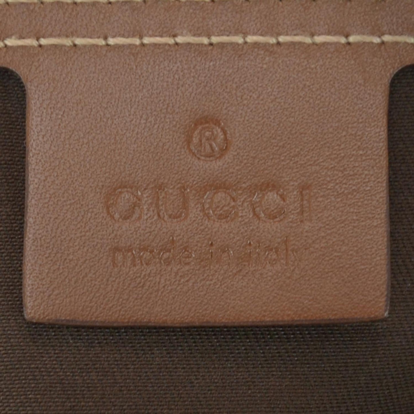 GG Plus Monogram Web Stripe Large Carry On Duffle Tan