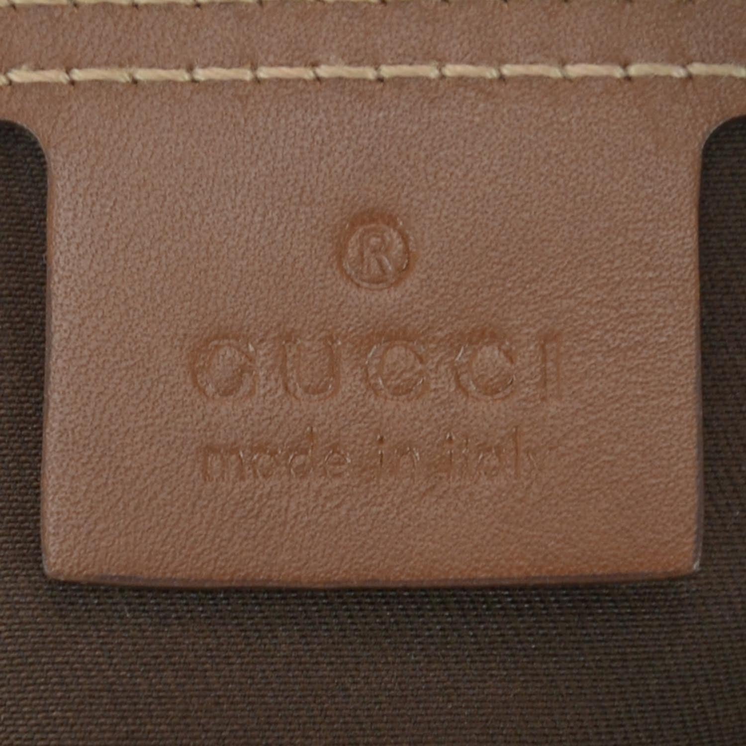 Gucci GG Plus Monogram Web Stripe Large Carry On Duffle Tan 5 of 8