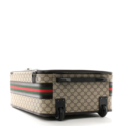 Gucci GG Plus Monogram Small Web Trolley Brown 3 of 13