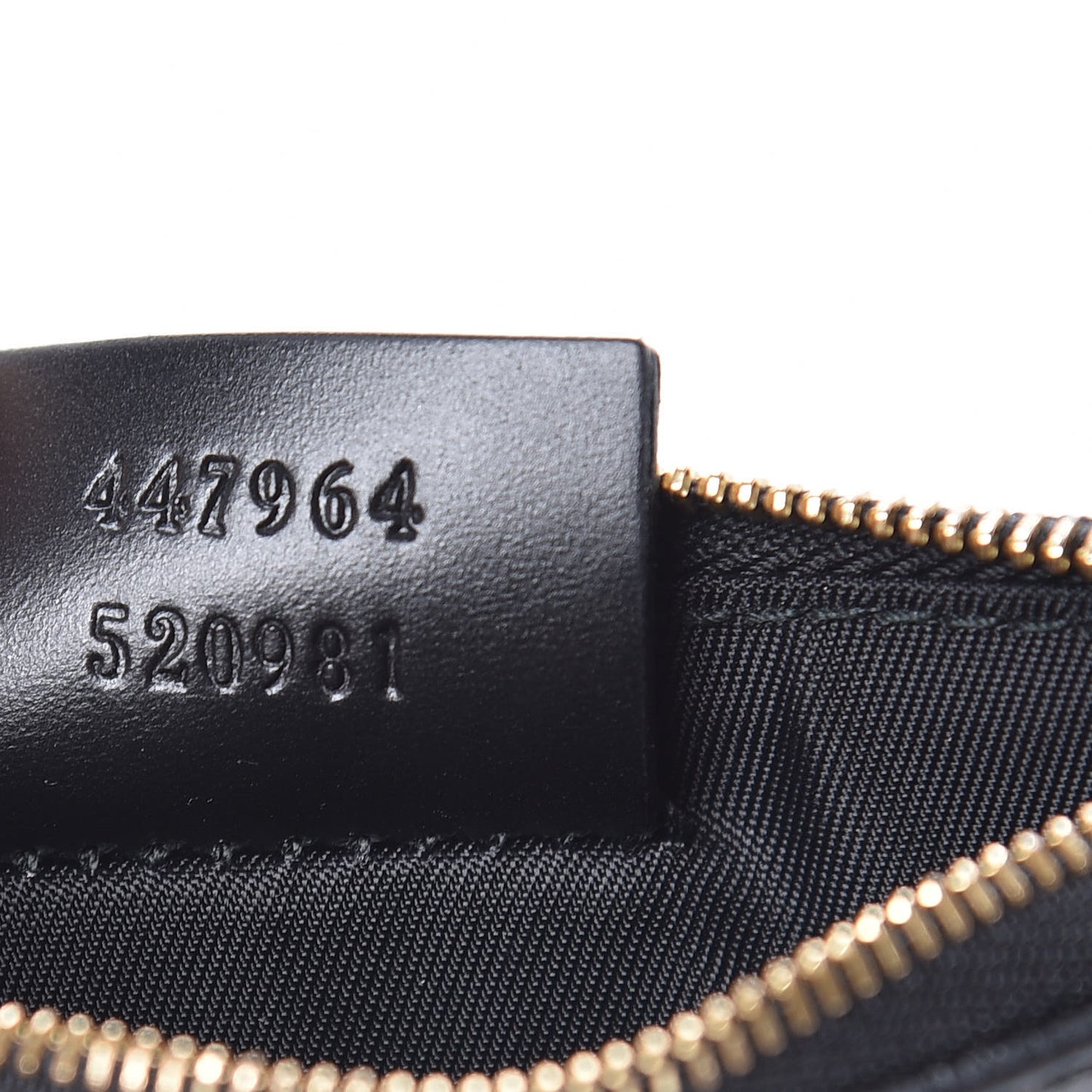 Guccissima Key Case Black