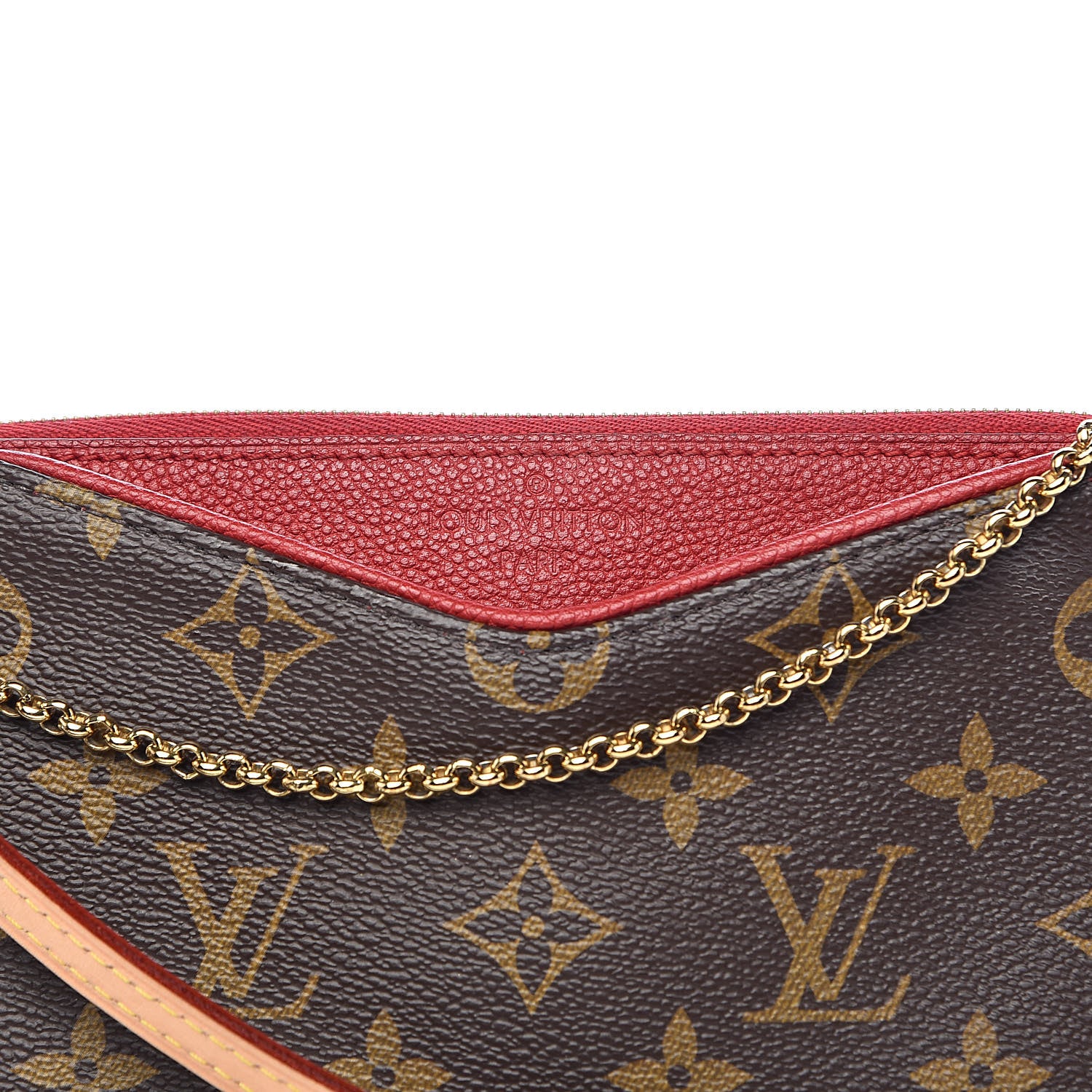 Louis Vuitton Monogram Pallas Clutch Cherry 10 of 10