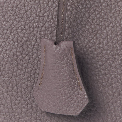 Hermes Togo Birkin 30 Etain 29 of 31