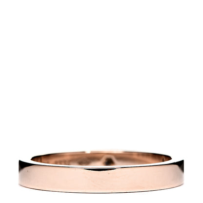 Cartier 18K Pink Gold Diamond 3mm C De Wedding Band Ring 52 6 2 of 4