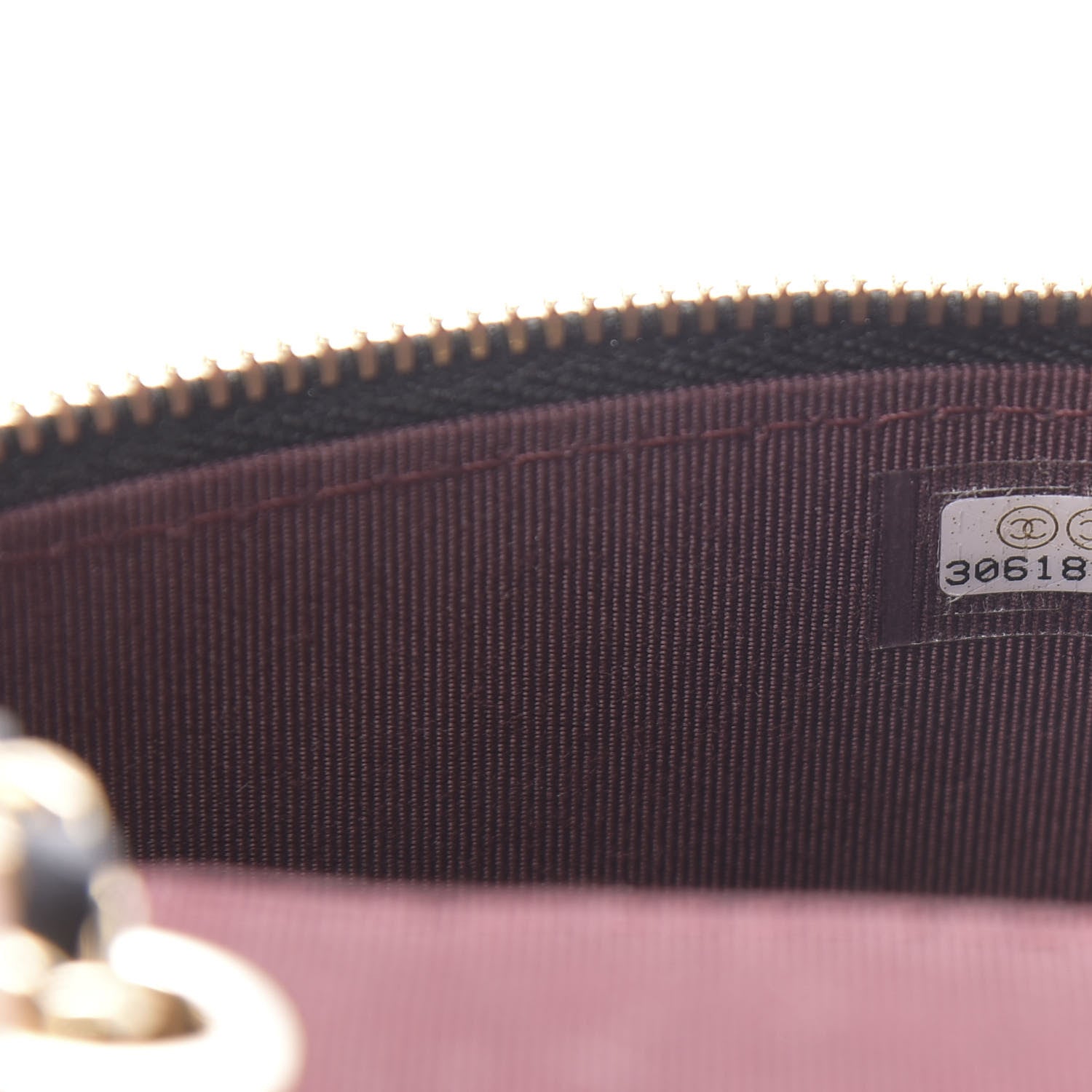 Chanel Lambskin Quilted Small Vertical Coco Beauty Vanity Case With Chain Black 6 of 10