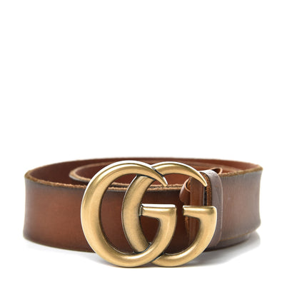 Gucci Faded Calfskin Double G 40mm Belt 85 34 Cuir 1 of 6