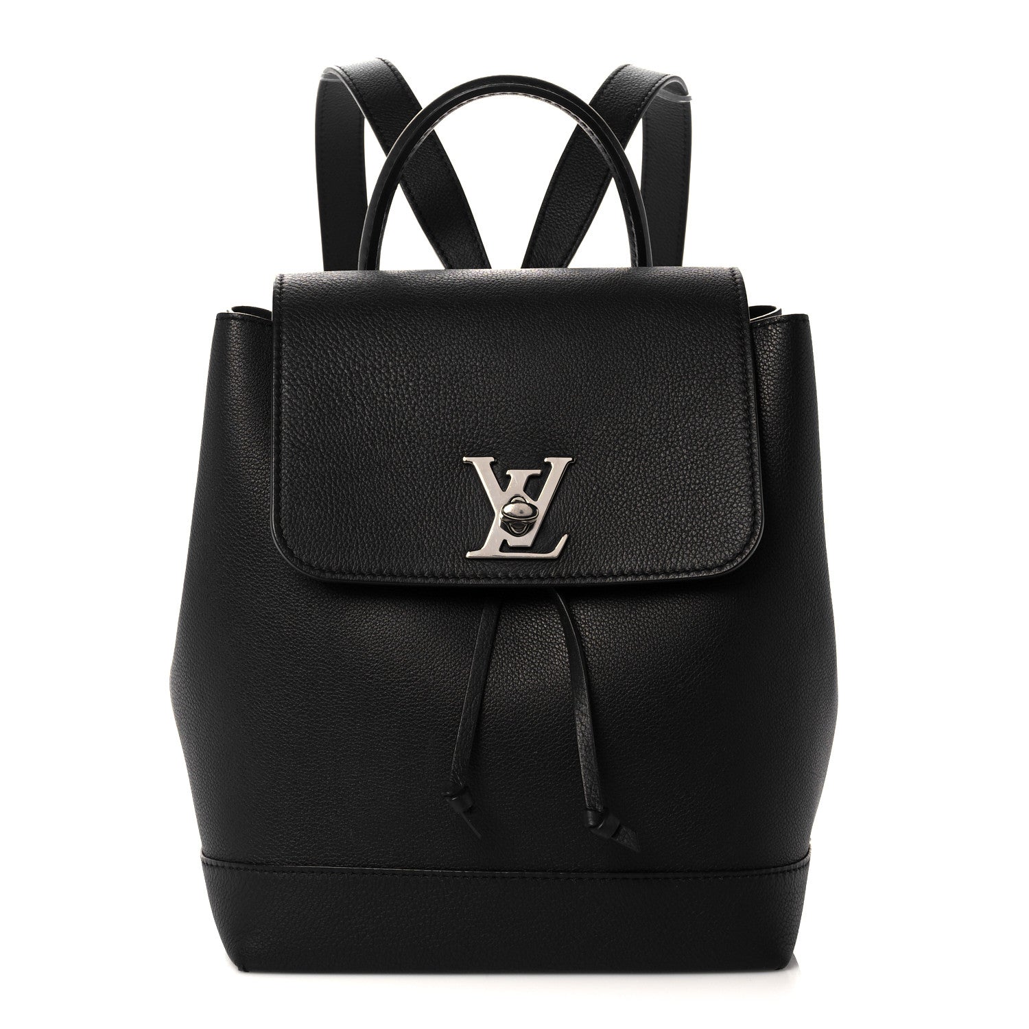 Louis Vuitton Calfskin Lockme Backpack Black 1 of 11