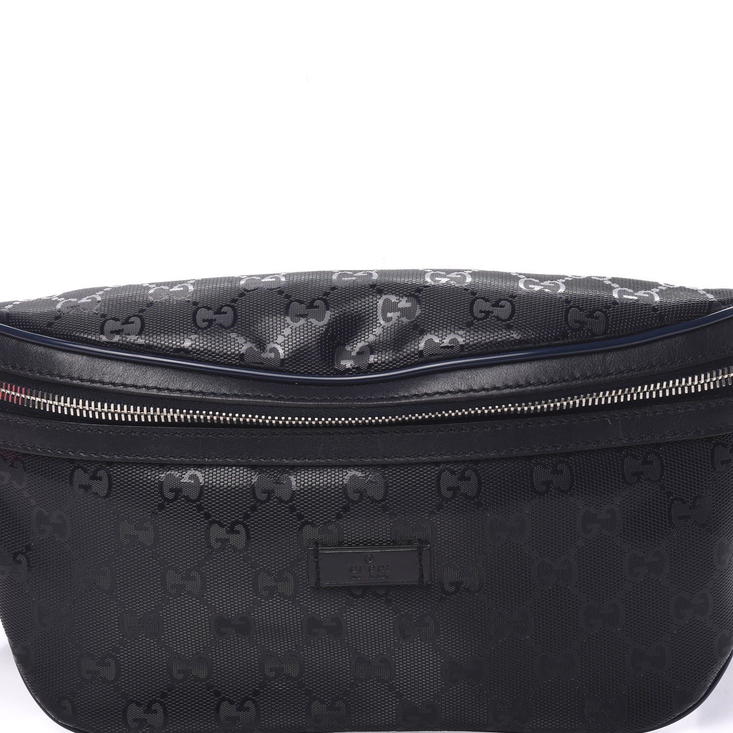 Gucci Imprime Monogram Belt Bag Navy 10 of 13